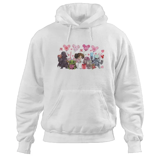 Disney Star Wars Valentines Day Hoodies, Star Wars Couple Hoodies