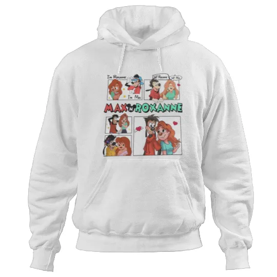 Disney A Goofy Movie Couples Hoodies, Max And Roxanne Hoodies