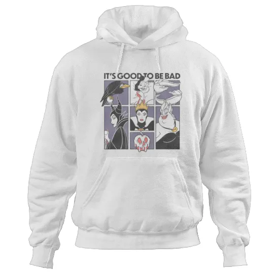 It's Good To Be Bad Hoodies, Bad Girls Club, Funny Villains Disney Hoodies