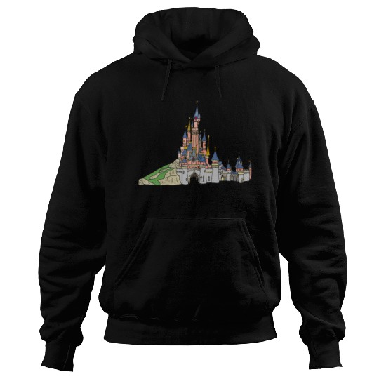 Sleeping Beauty's Castle - Disneyland Paris - Hoodies