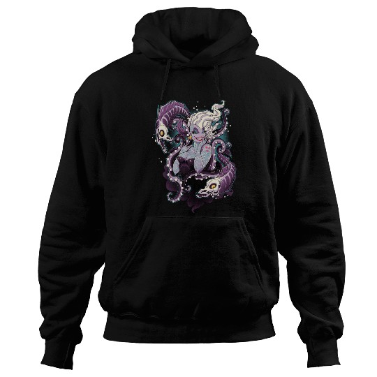 Disney Ursula Haters Gonna Hate Disney Comfort Colors Hoodies