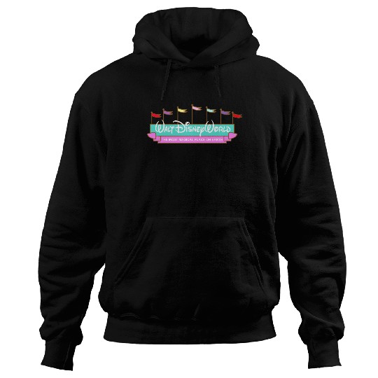 Disney Embroidered Crewneck Hoodies