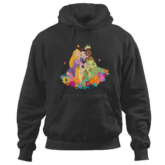Disney Princess Rapunzel Snow White Tiana Spring Easter Eggs Gifts Hoodies