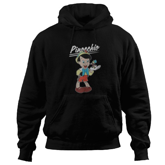 disneys Pinocchio And Jiminy Cricket Hoodies