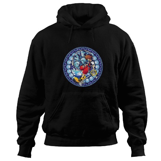 Disney Kingdom Hearts Sora Stained Glass Hoodies