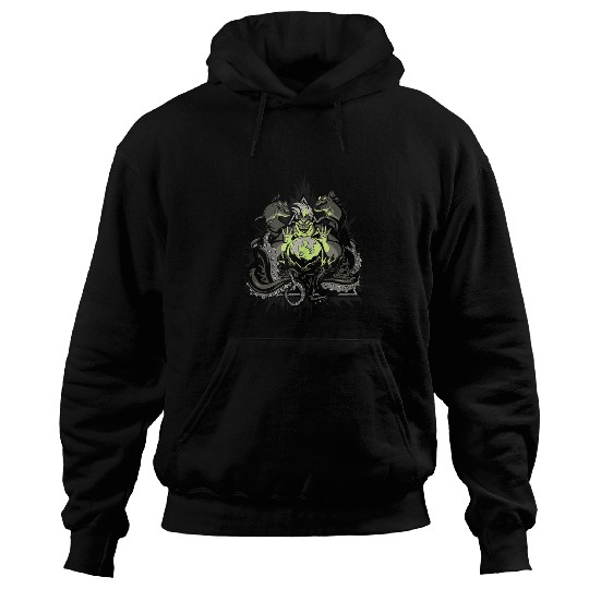 Disney Villains Ursula Crystal Ball Comic Style Hoodies