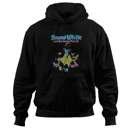 Disneyss Snow White And The Seven Dwarfs Outline Hoodies