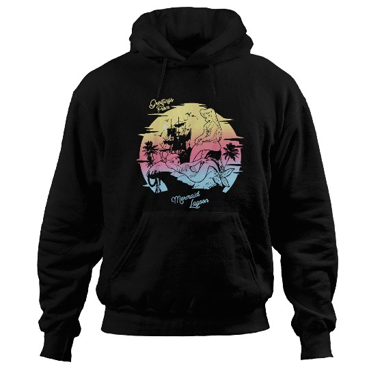 Disneyss Peter Pan Mermaid Lagoon Gradient Hoodies