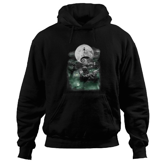 Disneyss The Nightmare Before Christmas Haunted Scene Hoodies