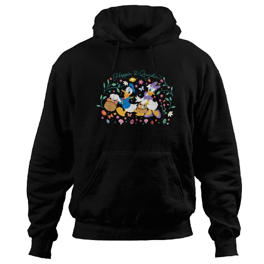 Disneyssss Donald Duck And Daisy Duck Easter Hoppin Quackin Hoodies