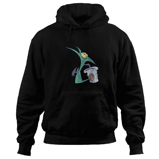 Disney Hercules I Am Panic Distressed Big Chest Hoodies