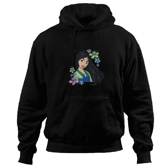 Disney Princess Mulan Flowers Hoodies