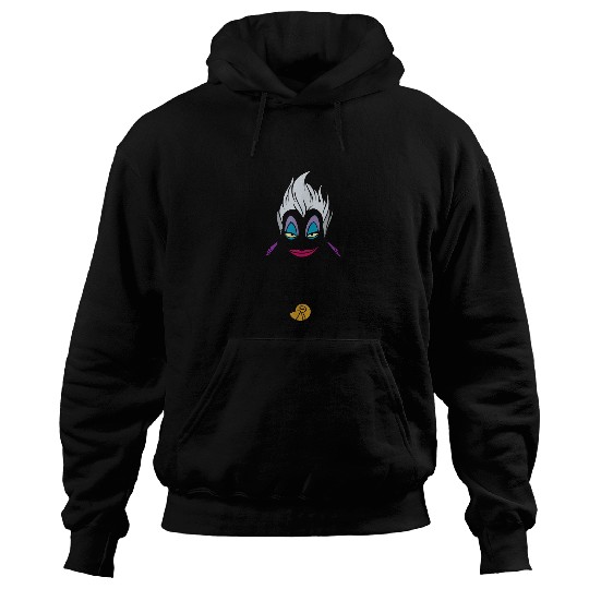 Disney Villains Ursula Big Face Hoodies