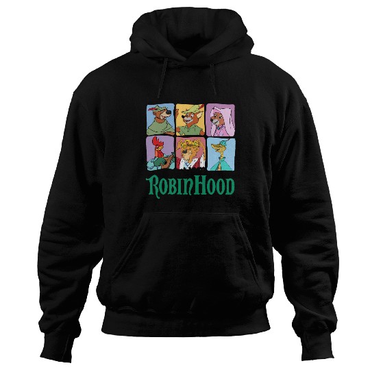 Retro Disney Robin Hood Characters Est. 1973 Hoodies