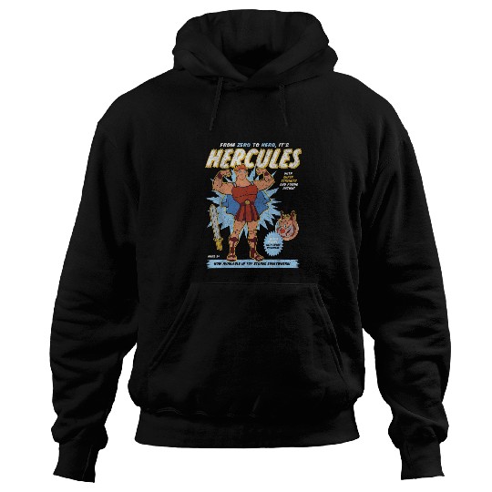 Disney Hercules Action Figure Poster Hoodies