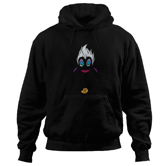 Disney Villains Ursula Big Face Hoodies