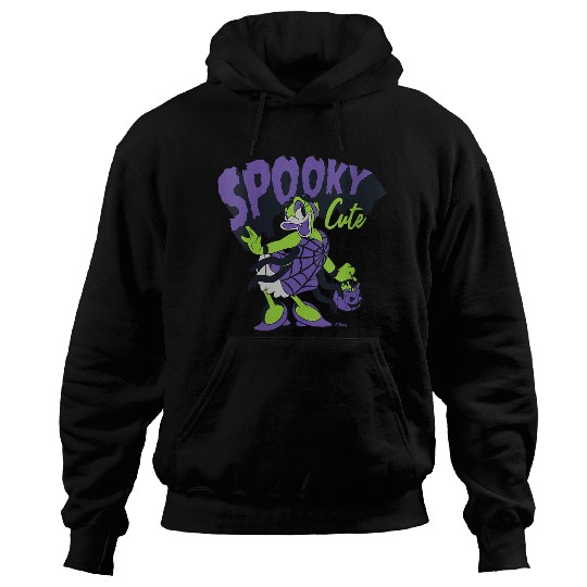 Disneyss Daisy Duck Halloween Spider Web Costume Spooky Cute Hoodies