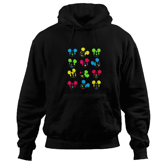 Disney Neon Mickey Mouse Hoodies
