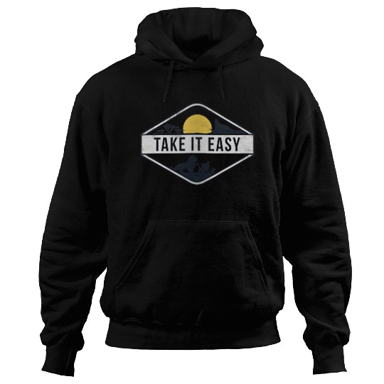 Disneyss The Lion King Take It Easy Pocket Logo Hoodies