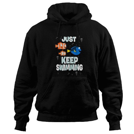 Disneyss Pixars Finding Dory Just Keep Swimming Clown Fish Crew Hoodies