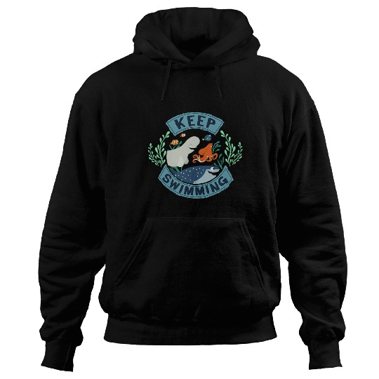 Disney Pixar Finding Dory Hank & Destiny Keep Swimming Hoodies