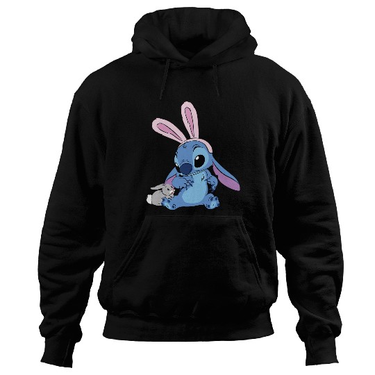 Disney Stitch with Easter Bunny Hoodies