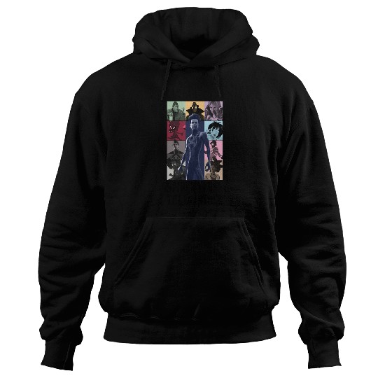 SpiderVerse Eras Tour with title Hoodies