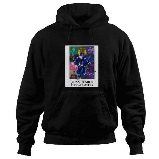 Quinn Hughes Eras Tour Vancouver Canucks Bigger Print Hoodies