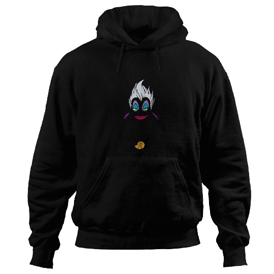 Disney Villains Ursula Big Face Hoodies