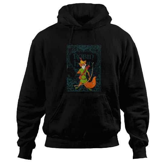 Disney Robin Hood Retro Vintage Distressed Premium Hoodies