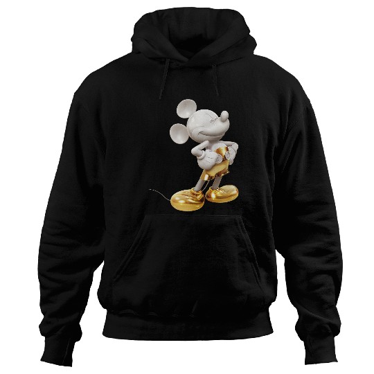 Disney Gold Mickey Mouse Pose Hoodies