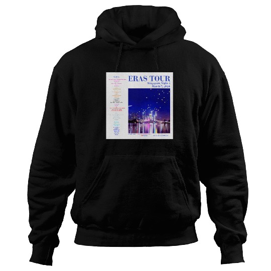 Eras Tour Setlist - Singapore Night 4 Hoodies