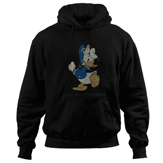 Disney - Vintage Angry Donald Duck Hat Hoodies