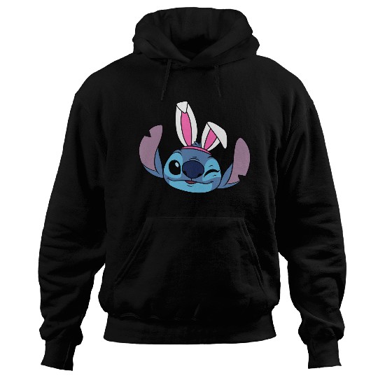 Amazon Essentials Disney Stitch Winking Spring Easter Bunny Ears Bunny Hoodies