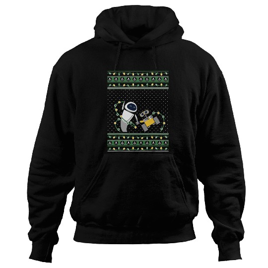 Disney Pixar Wall-E Eve Ugly Christmas Sweater Hoodies