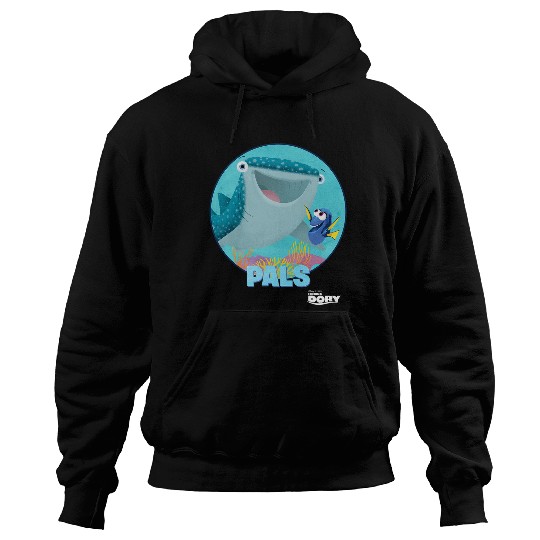 Disney Pixar Finding Dory & Destiny Biggest Fish Pals Logo Hoodies