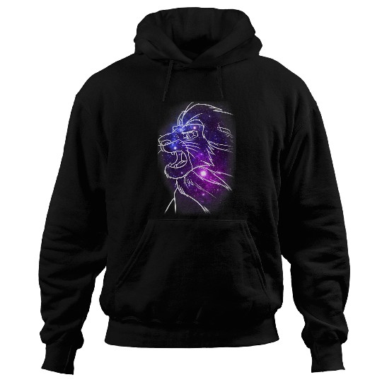 Disney Lion King Mufasa Galaxies Graphic Hoodies