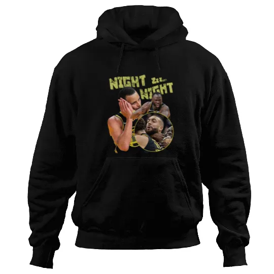 Stephen Curry Draymond Green Rudy Gobert Night Night Custom Design Graphic Hoodies