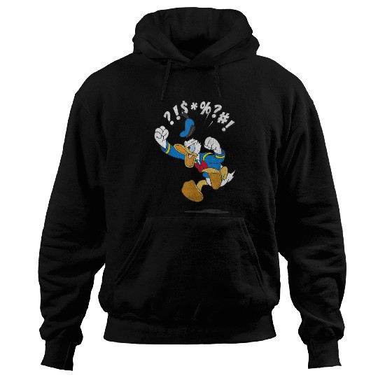 Donald Duck Angry Funny  SALE!! Mickey Retro Disney Shirt, Mickey Checkered Shirt, Vintage Disney, Retro Mickey, Mickey Gift S-5XL Hoodies