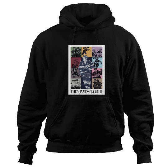 Minnesota Wild Eras Tour Poster 9036 Hoodies