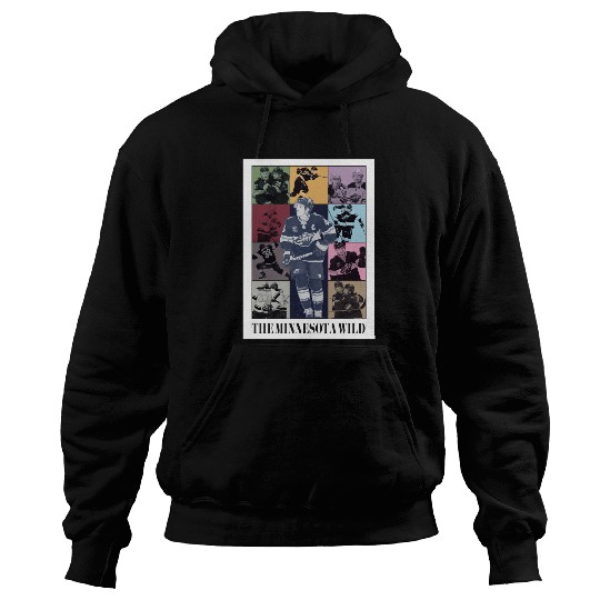 Minnesota Wild Eras Tour Poster Hoodies
