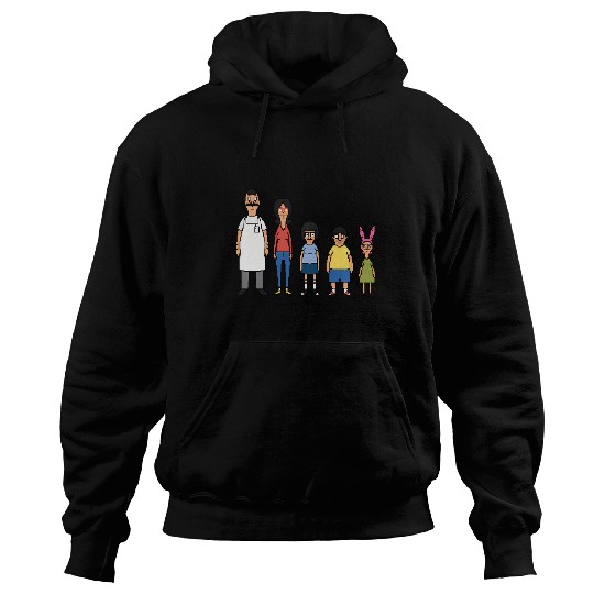 Bob'S Burgers 8 Bit Hoodies