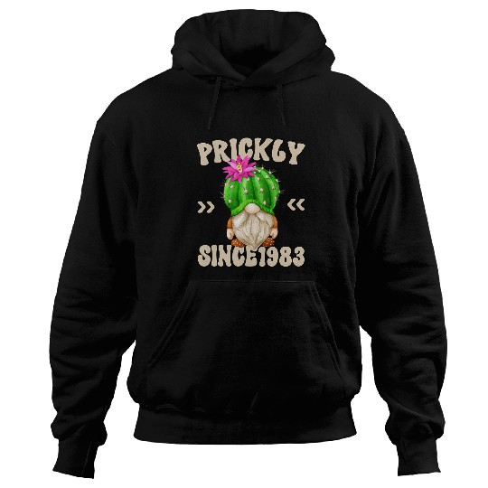 40th Birthday Gnome Dad For 40 Years Old Men Born In 1983 Hoodies
