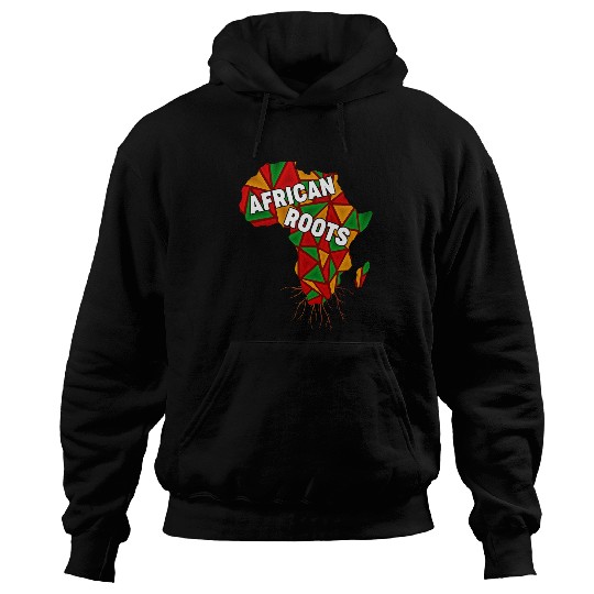 Africa Map Names Of African Countries Afro Melanin Men Women Hoodies