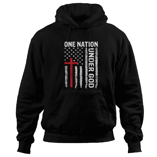 Christian vintages USA Flag Christian Faith Family Freedom Hoodies