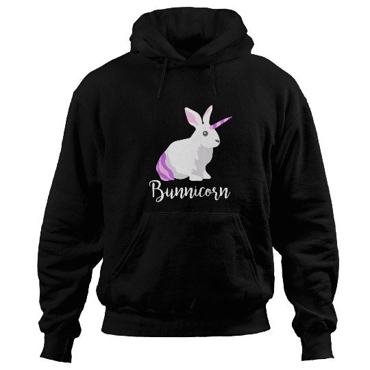 Easter Bunny Bunnicorn Unicorns Easter Sunday Hoodies