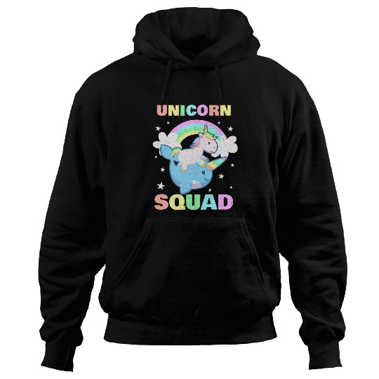 Funny Narwhal Unicorns Squad vintages Enchanted Animal 2 Hoodies