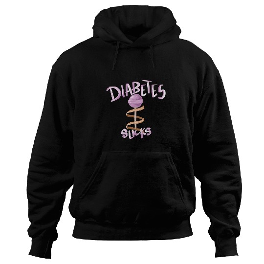 Diabetic Disease Sucks With Lollipop For diabetess Type 1 and diabetess Type 2 47 Hoodies