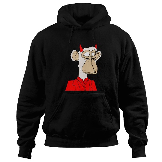 Funny ape NonFungible Human NFT Crypto Art Token Collector Hoodies