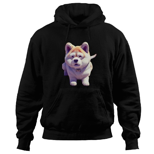 Dog Akita Womens Akita Dog Akita V Neck Hoodies